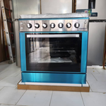 Gazinière 5 feux avec double four